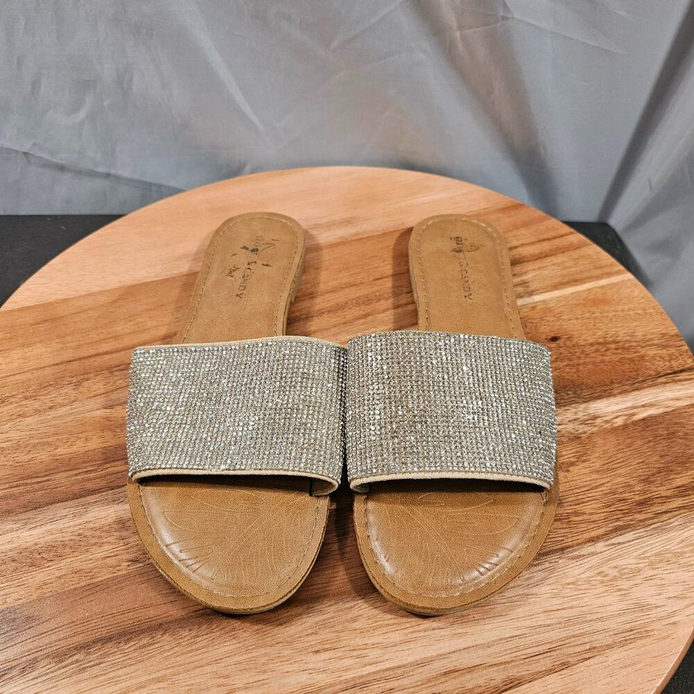 Rock & Candy super sparkly sandals. Size 8